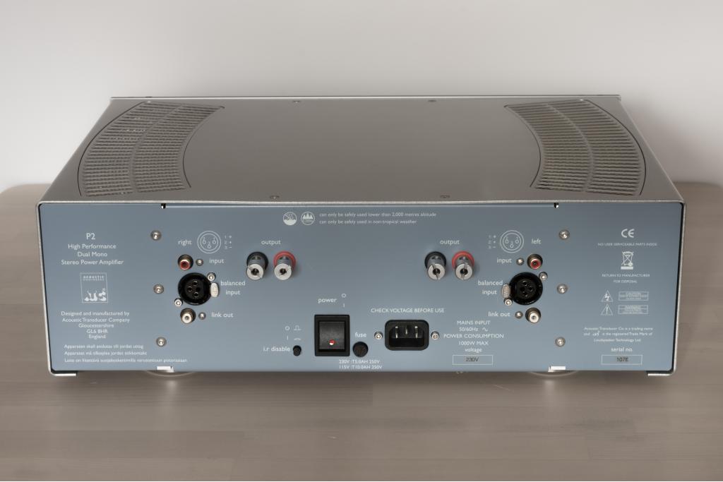 ATC ATC P2 2x300W Dual Mono Power Amplifier (8567090757) Secondhand
