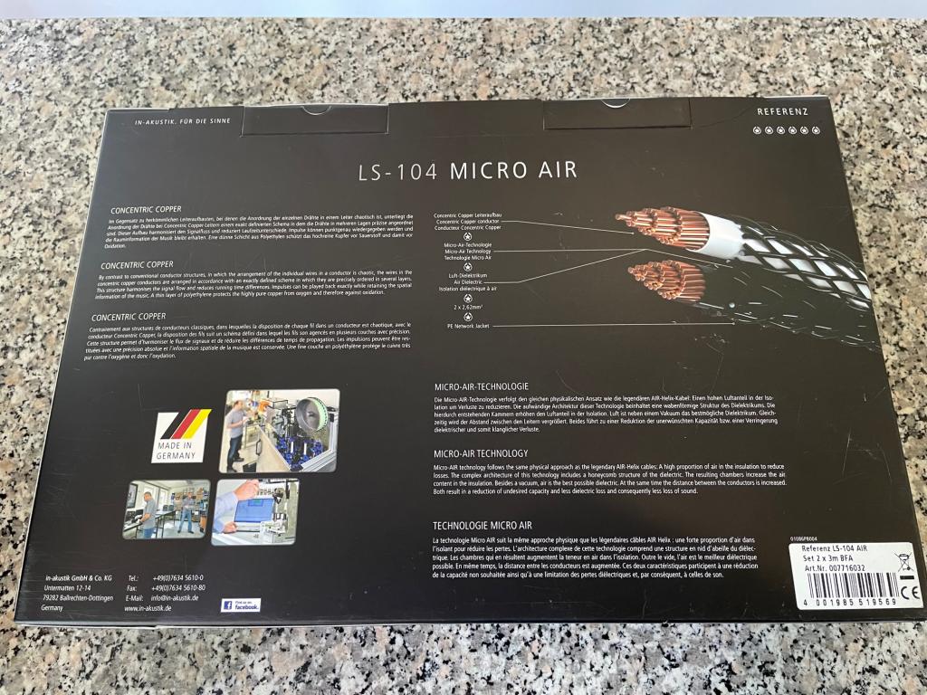 LS-104 Micro AIR 2x3m Rhodium Bananen