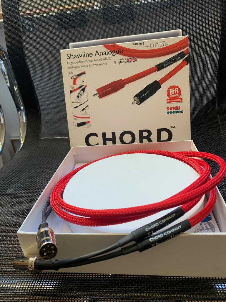 Cable HP Haut de gamme Chord Signature XL