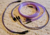 Purple Flare Lautsprecherkabel und Chinchkabel