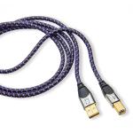 Purple Plus USB Kabel 1m - Es sind auch andere Längen sowie ein Black USB Kabel verfügbar - siehe Text