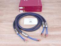 Prince G7 Royal Signature highend silver-gold audio speaker cables 2,5 metre