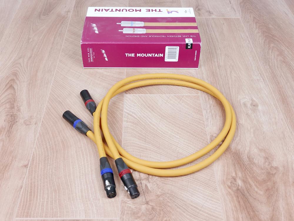 Van den Hul 3T The Mountain Hybrid audio interconnects XLR 1,0 metre