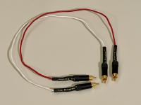 La Rosita Silver-Silk-Cotton SolidCore Interconnect RCA 0,5m