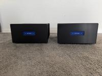 AVM AMP Audio Mono High End Stereo Endstufen Monoblöcke in schwarz