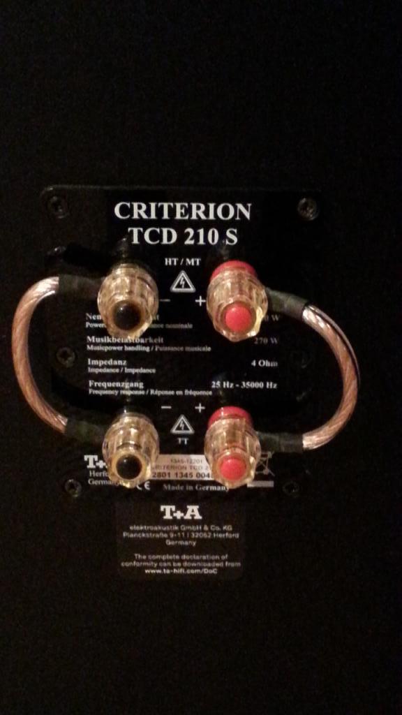 Criterion TCD 210 S