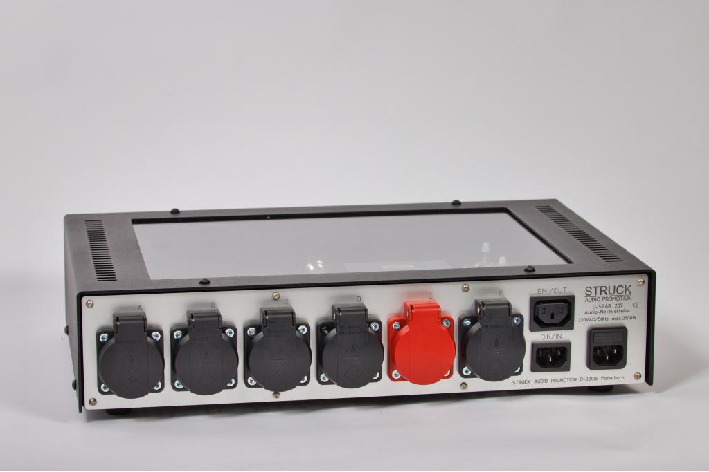 U-STAR 207/S  Audiophiler Sternpunkt Netzverteiler