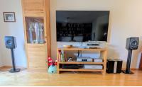 LS50 Wireless Nocturne by Marcel Wanders + KEF Subwoofer R400B + 2 KEF LS50 Ständer