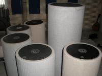 ASC Acustic Sciences Corp einen Bass/Mittelton und 5 Mittel/hoch Absorber/ Diffusoren