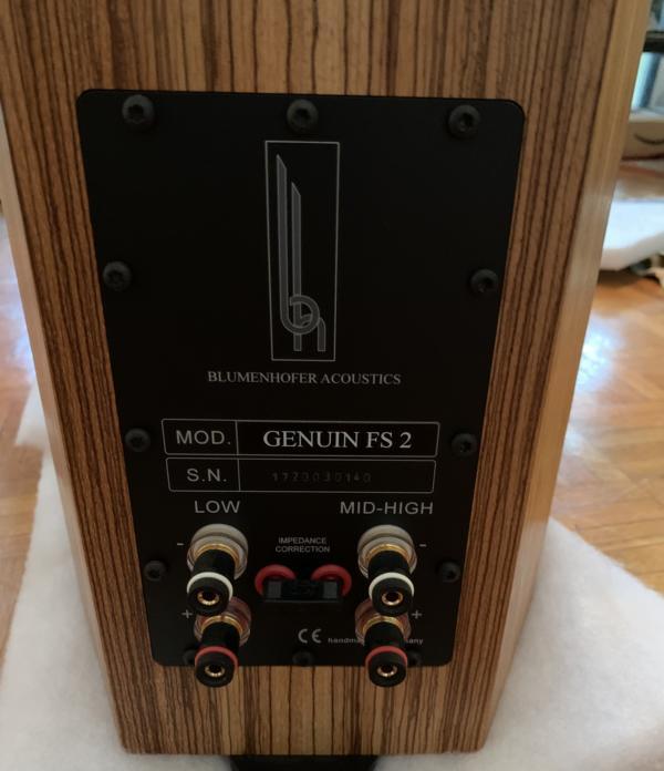 Blumenhofer Acoustics Genuin FS 2 (9485418123) Gebrauchtgerät