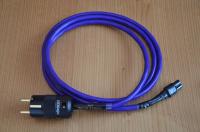 Leif Purple Flare Figure 8 Power Cord 2,0meter, Demokabel, Stock Clearance, 50% discount.