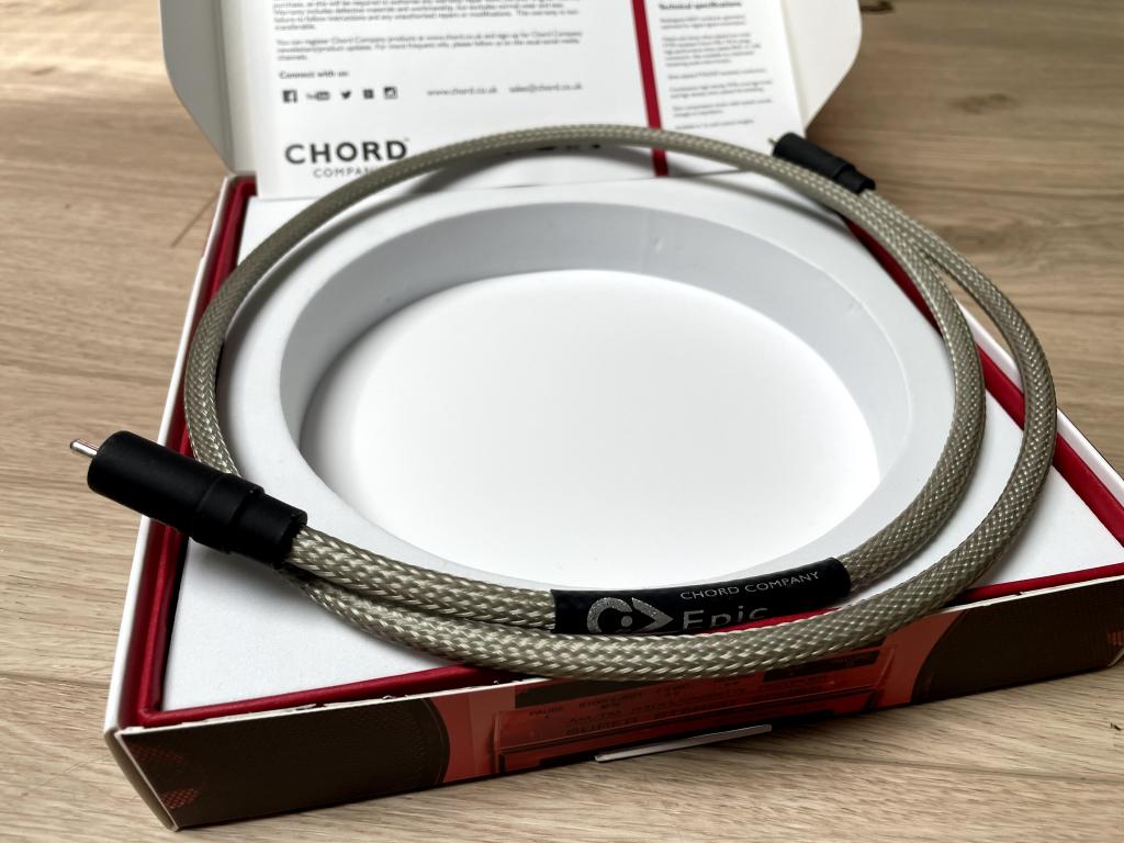 Chord Cable / The Chord Company EPIC digital coaxial RCA RCA 1M (9506943128