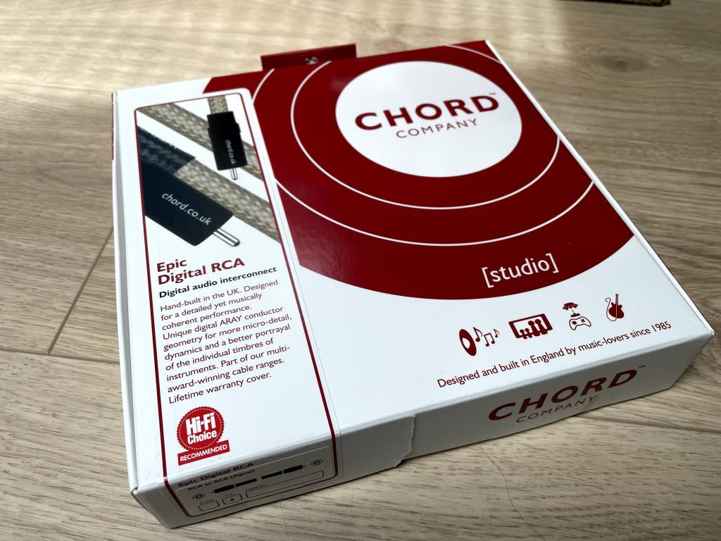 Chord Cable / The Chord Company EPIC digital coaxial RCA RCA 1M (9506943128) Cinchkabel