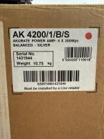 Akurate 4200/1 - Dynamik Power Supply in silber / Perfekter Zustand