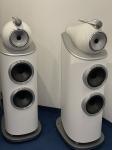 802 D4 in weiß- Top Zustand Bowers & Wilkins