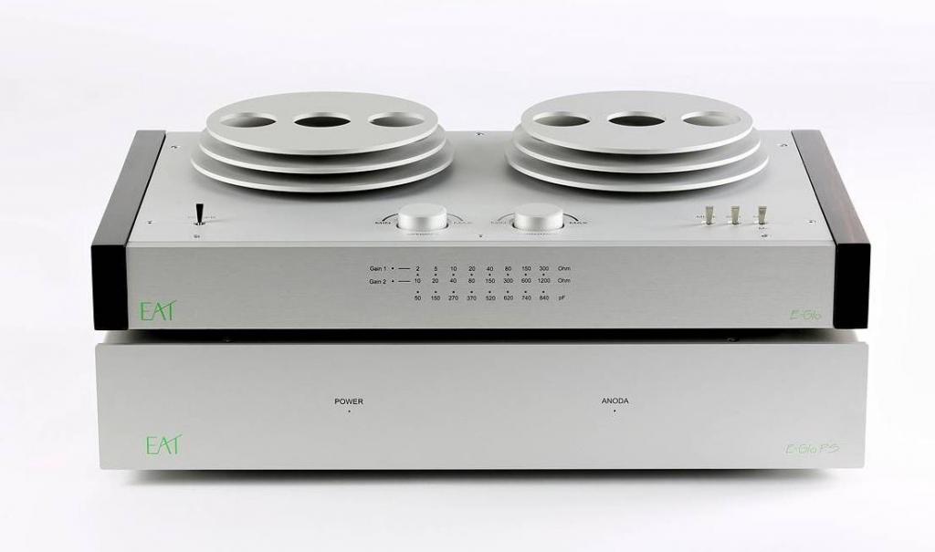 EAT Euro Audio Team E-Glo MM-MC Röhren Phonovorstufe