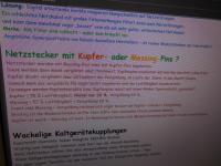 Info-Texte: ANSPRUCH und REALITÄT