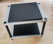 Solidsteel S5-2 HiFi-Rack 2 Ebenen (Silber/Schwarz)
