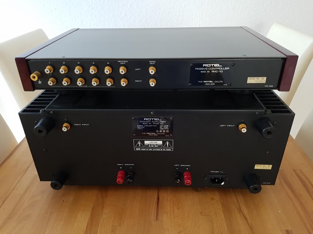 Rotel RHC 10 & RHB 10 (9841237440) | Gebrauchtgerät | Trans. - Vor ...