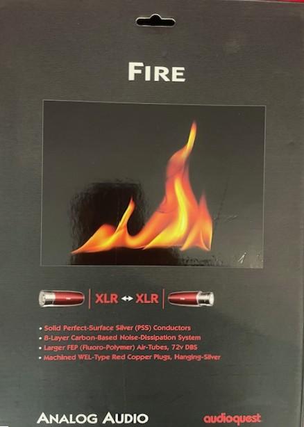 AudioQuest Analog NF-Kabel Fire - XLR, L = 1m