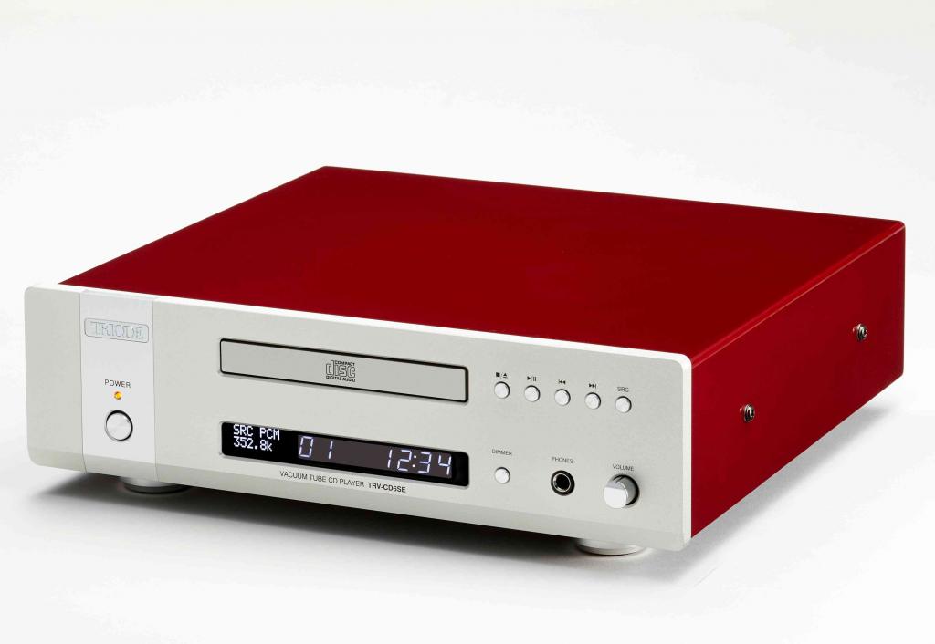 Triode TRV-CD6SE, Vacum Tube High Quality CD Player, DSD and MQA, DAC SABRE ES9038Q2M