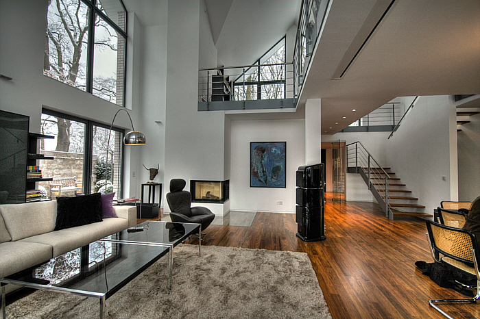 HighEnd, Heimkino und Multiroom Installationen von ART&VOICE Livingroom mit AV-Technik von ART&VOICE