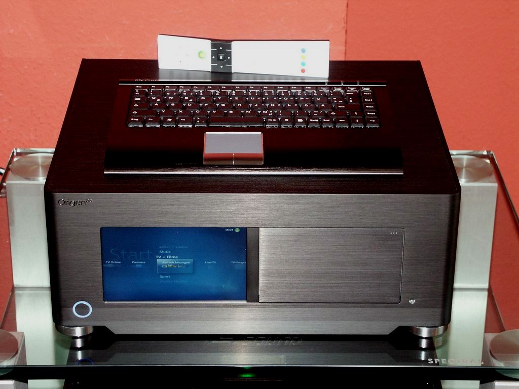 AUTHENTIC MediaCenter OrigenAE HighEnd, mit Referenz AD-DA Wandler- Karte, HDTV & BlueRay Brenner!! AUTHENTIC MediaCenter, auch in silbern lieferbar!