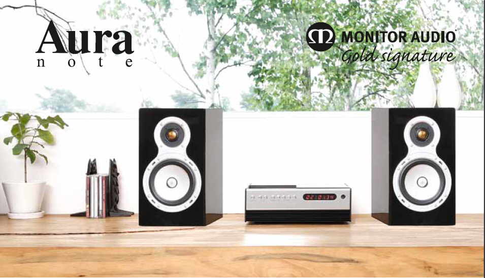 Superangebot: Aura Note mit Monitor Audio GS10 - Sie sparen 801EUR !