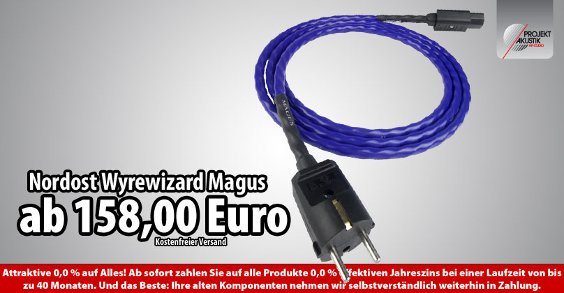 Nordost Wyrewizard Magus Netzkabel schon ab 158,00 Euro!