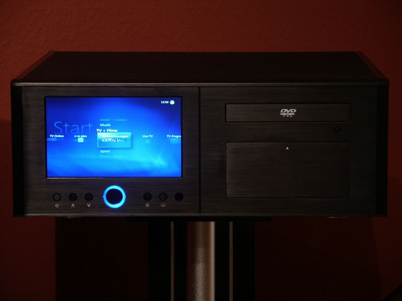 AUTHENTIC MediaCenter Touch Luxury, Musik Server, TV- Station, Video- DVD Recorder usw.. AUTHENTIC MediaCenter Touch Luxury