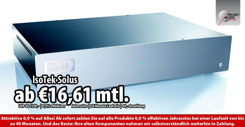 IsoTek GII Solus High End Netzfilter | UVP €598,- oder schon ab €16,61 mtl.*