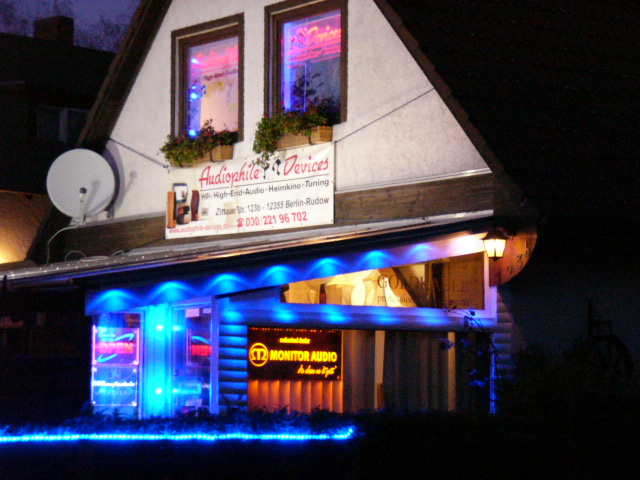 Hausmesse am 5.12.2009 Spreeaudio Abendansicht