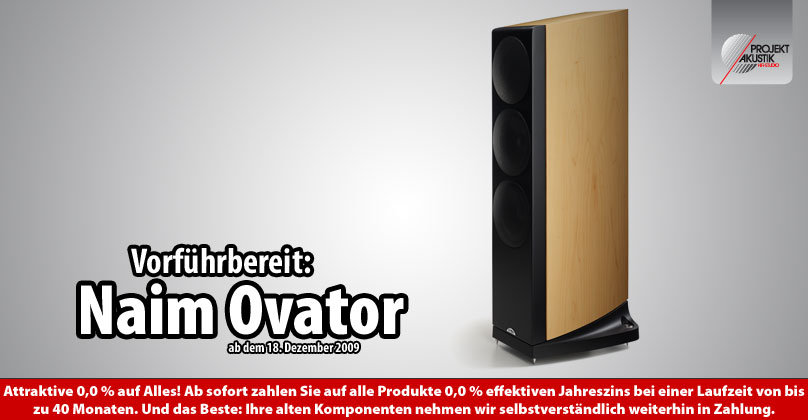 Vorführbereit: Naim Ovator S-600...
