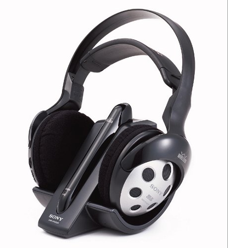 Kabelloses Klangerlebnis für das Wohnzimmer mit Kopfhörern von Sony MDR-RF880RK_frei2