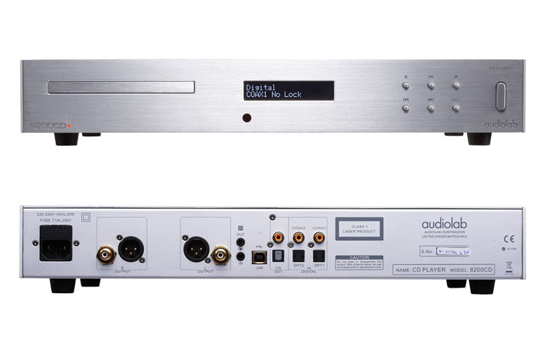 audiolab 8200er Serie eingetroffen audiolab 8200 CD in silber