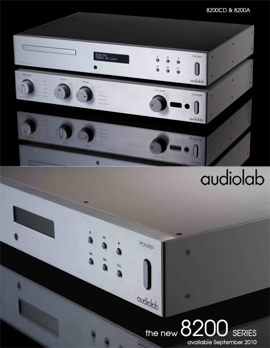 neue Geräte von audiolab: 8200er Serie die neuen von audiolab
