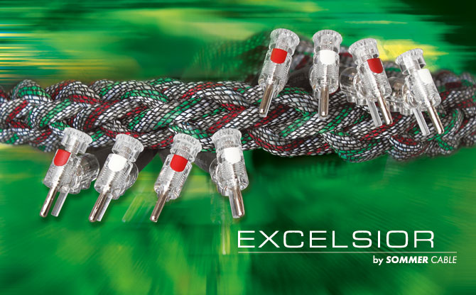 sommercable excelsior: professional audio meets HiFI Sommer-Cable Excelsior Lautsprecherkabel