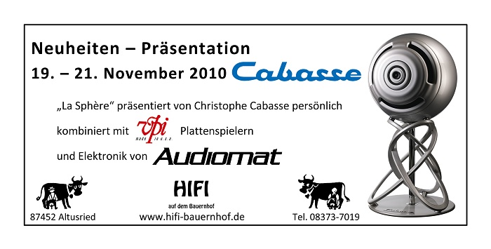 Neuheiten-Präsentation bei HIFI auf dem Bauernhof