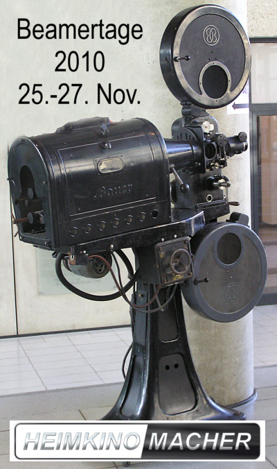 Beamertage 2010, vom 25. bis 27.November bei den Heimkinomachern Beamertage 2010