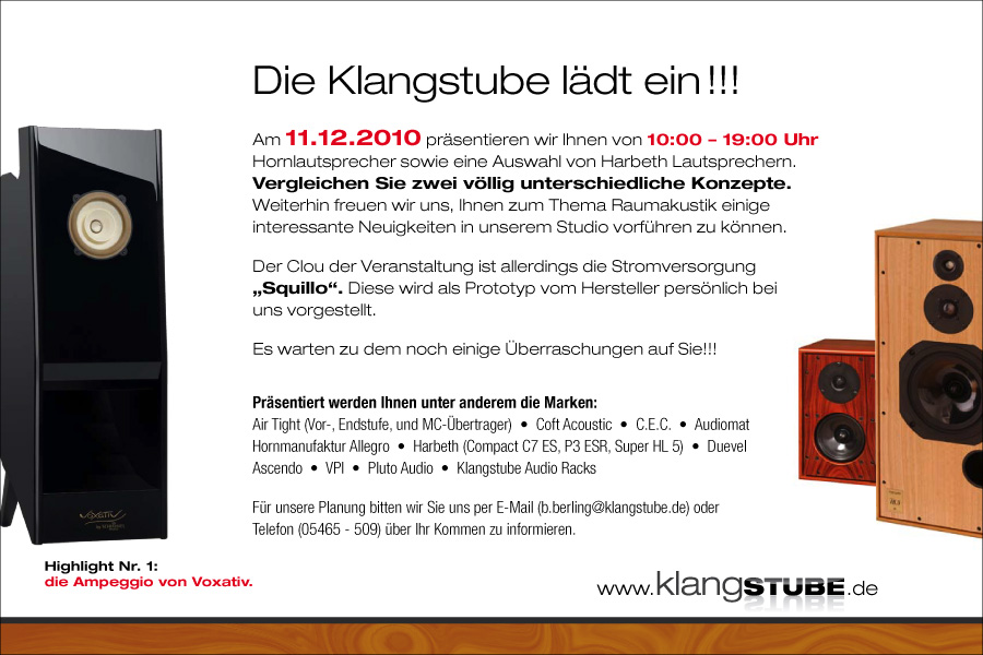 Tag der Musik in der klangSTUBE