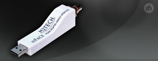 Die Verbindung USB mit dem DA-Wandler: M2Tech HiFace M2Tech USB Interface