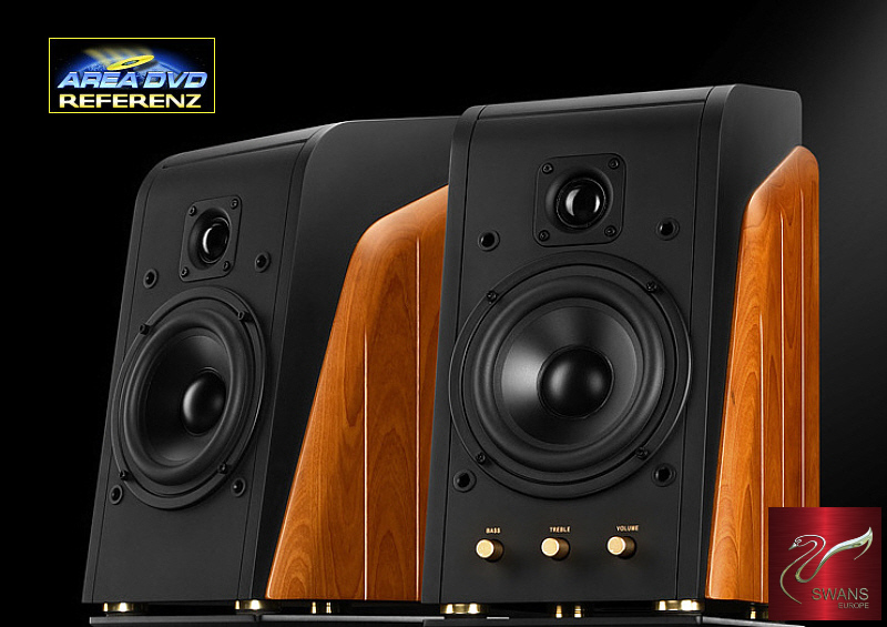 SWANS Aktivlautsprecher, audiophile Referenz Edel: Aktivlautsprecher von SWANS