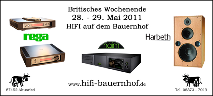 Britisches Wochenende bei HIFI auf dem Bauernhof