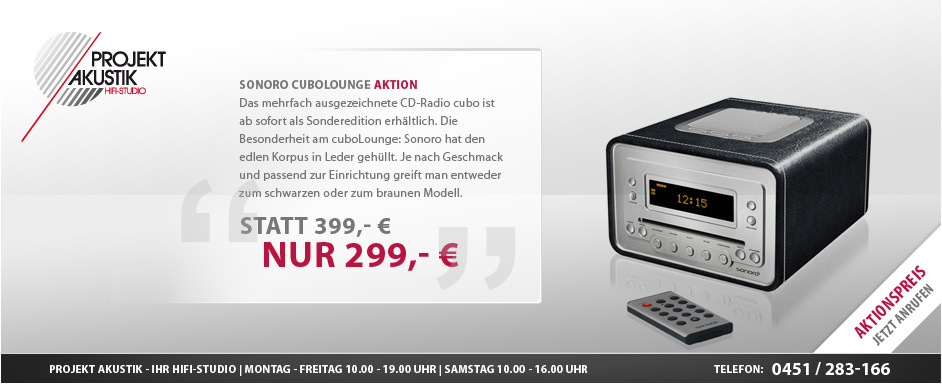 Sonoro cuboLounge