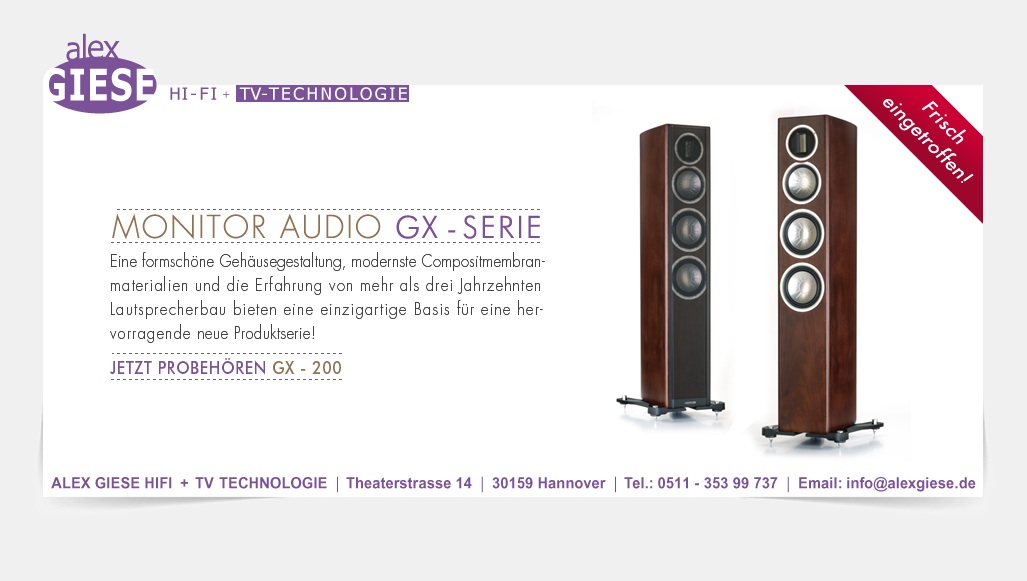 Die neue Goldserie von Monitor Audio 
