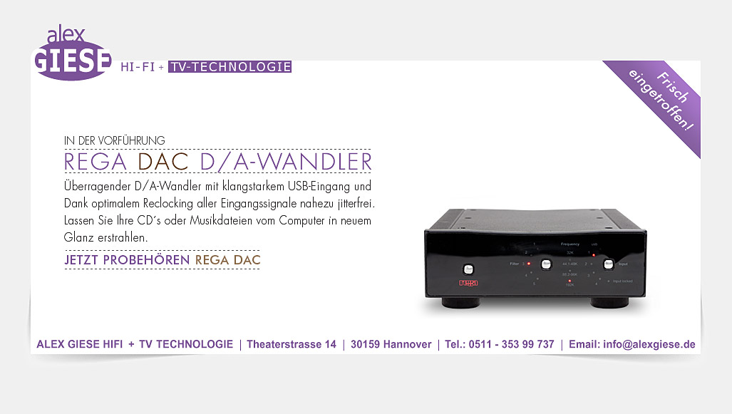 REGA DAC D/A-Wandler