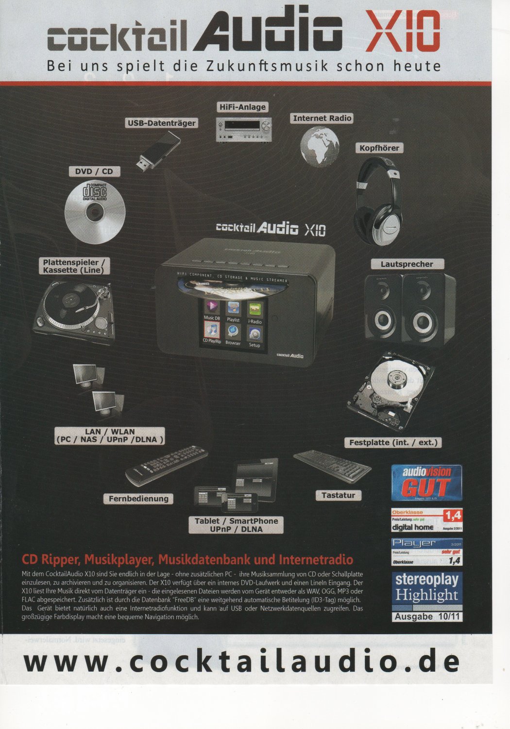 X10  von CocktailAudio X10  von CocktailAudio