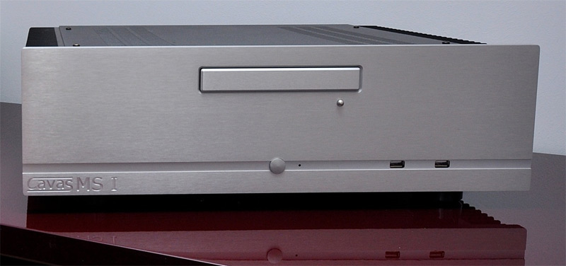 Cavas MS 1 - High-End Musikserver Cavas MS 1 silber