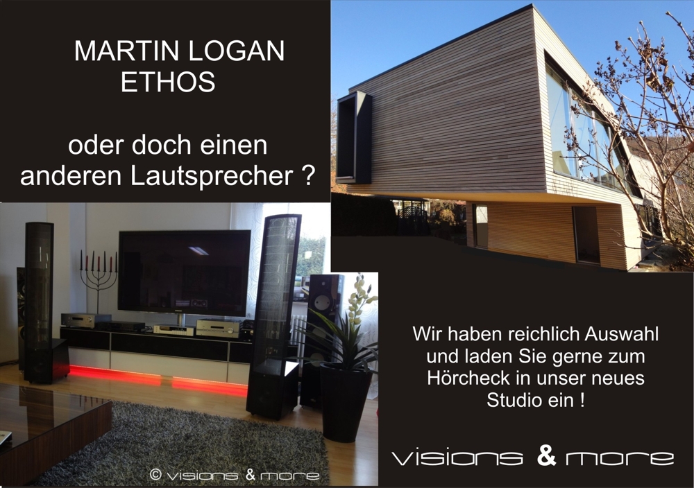 Martin logan ETHOS oder doch ein anderer Lautsprecher ?