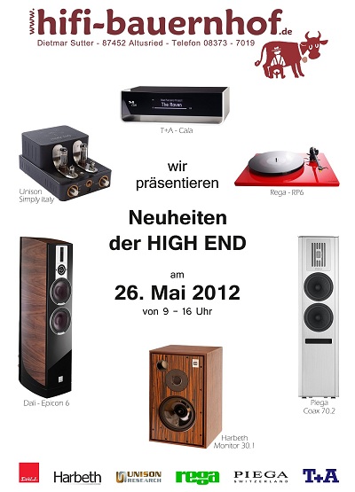 Neuheiten der HIGHEND bei HIFI auf dem Bauernhof